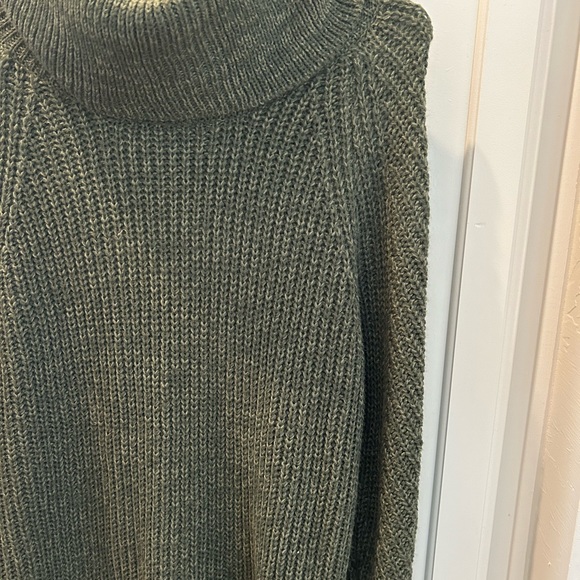 A New Day (Target brand) Olive green sweater dress. Never worn. - Picture 3 of 4